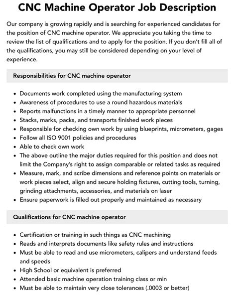 cnc machine operator job vacancy|cnc machine operator jobs 37087.